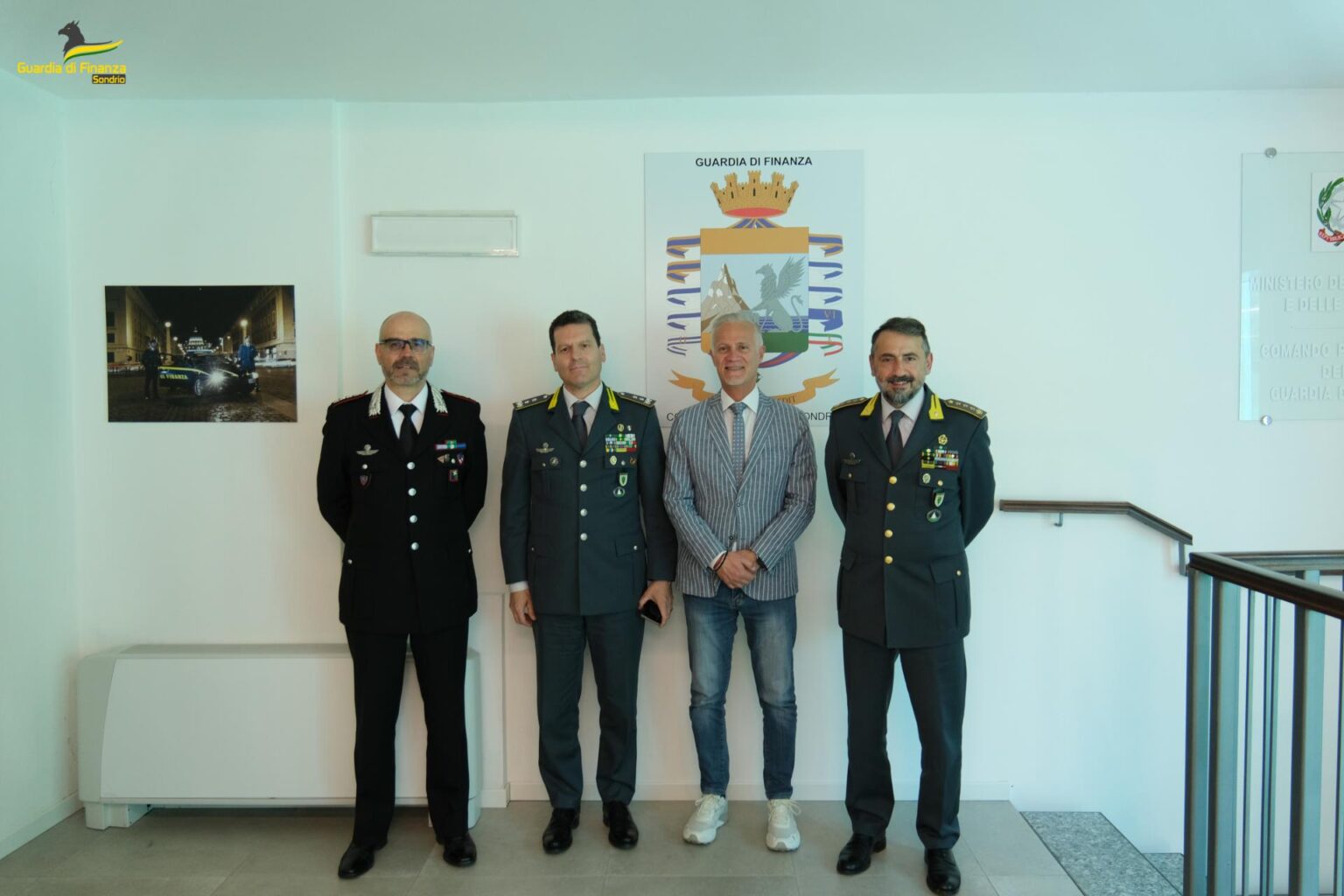 Sondrio, visita del Generale Compagnone: il Comandante Regionale ...